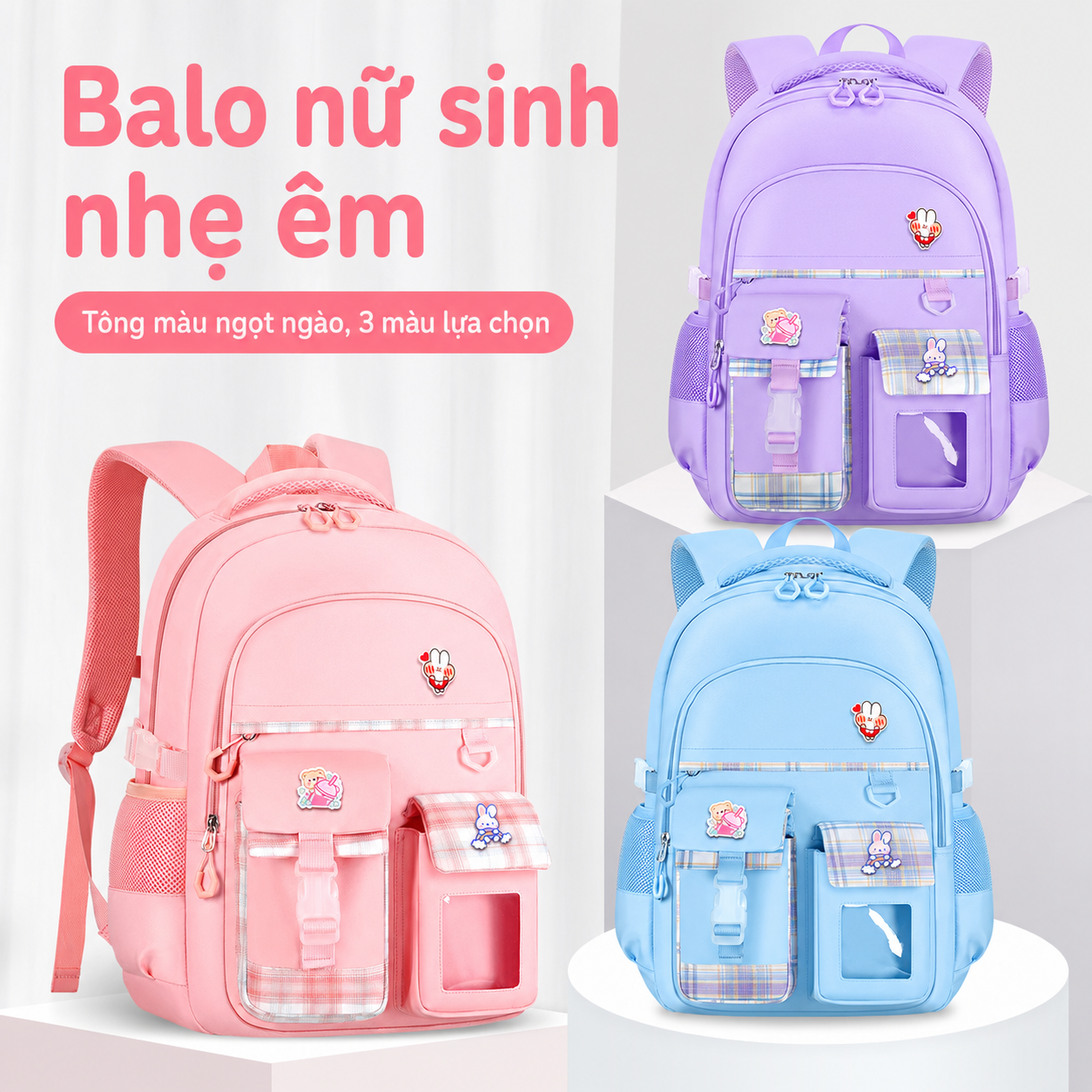 Balo Pastel Campus - 1