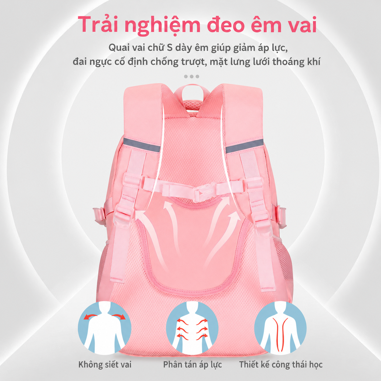 Balo Pastel Campus - Chi tiết 5