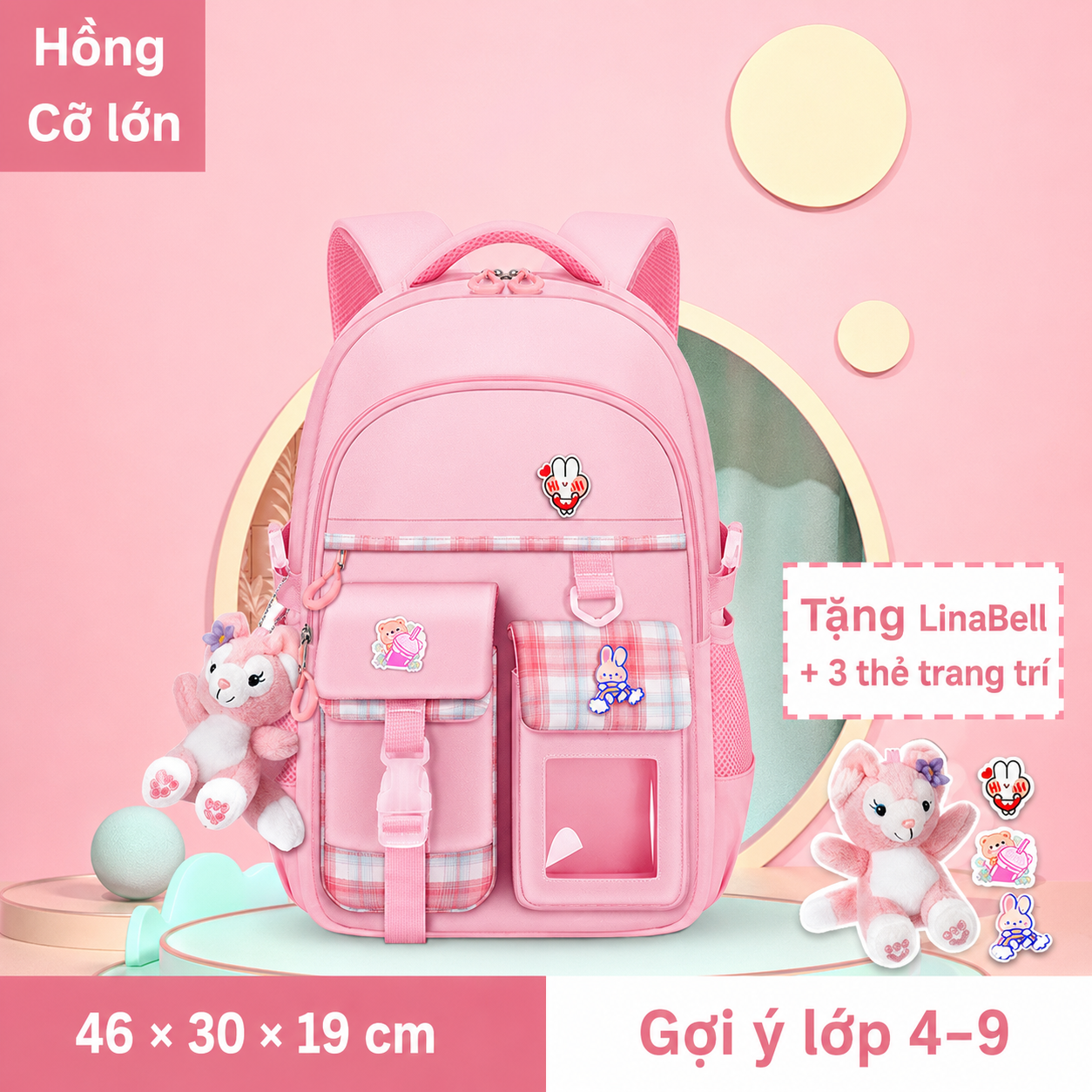 Balo Pastel Campus - 5